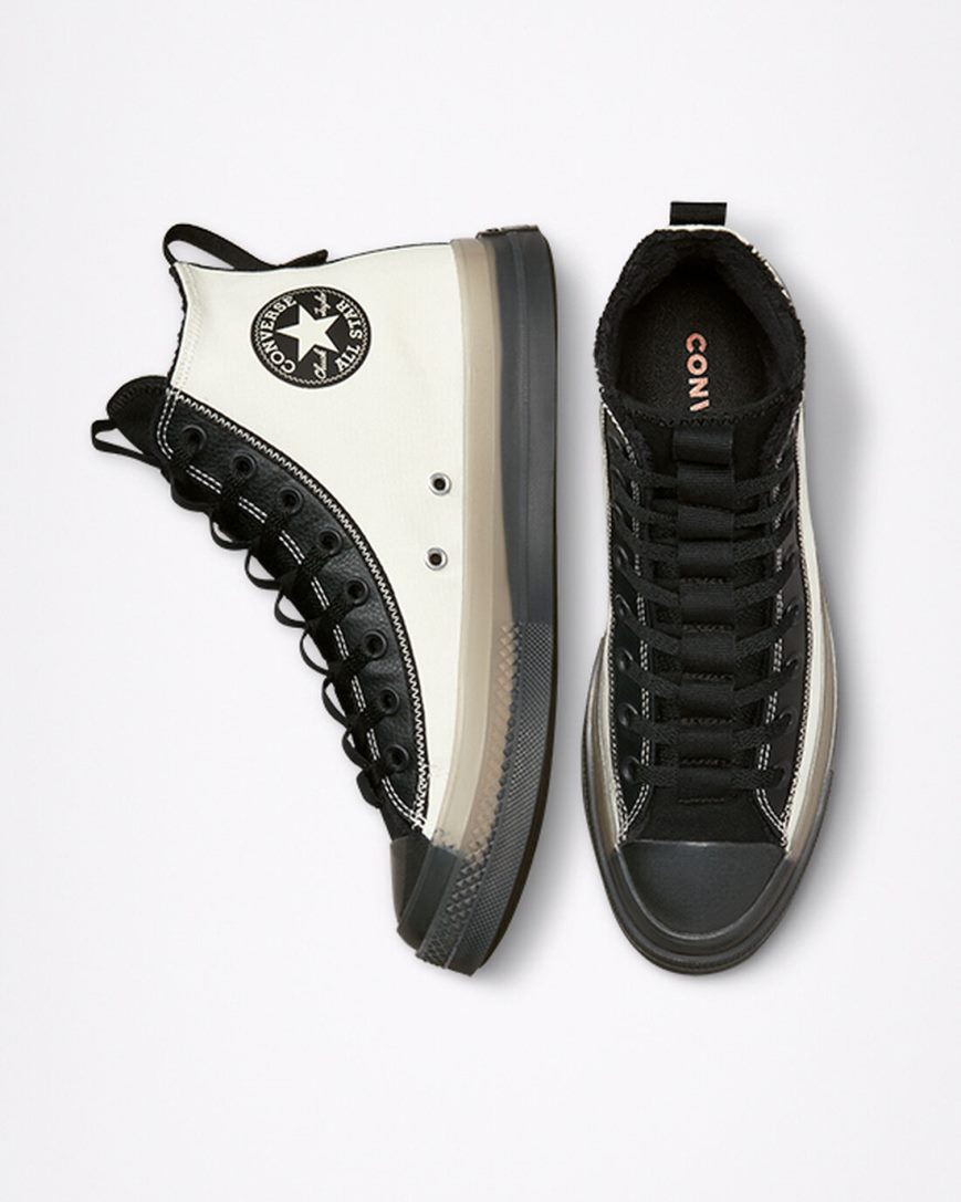 Women's Converse Chuck Taylor All Star CX Explore Counter Climate High Top Shoes Beige / Black | AU 60934K